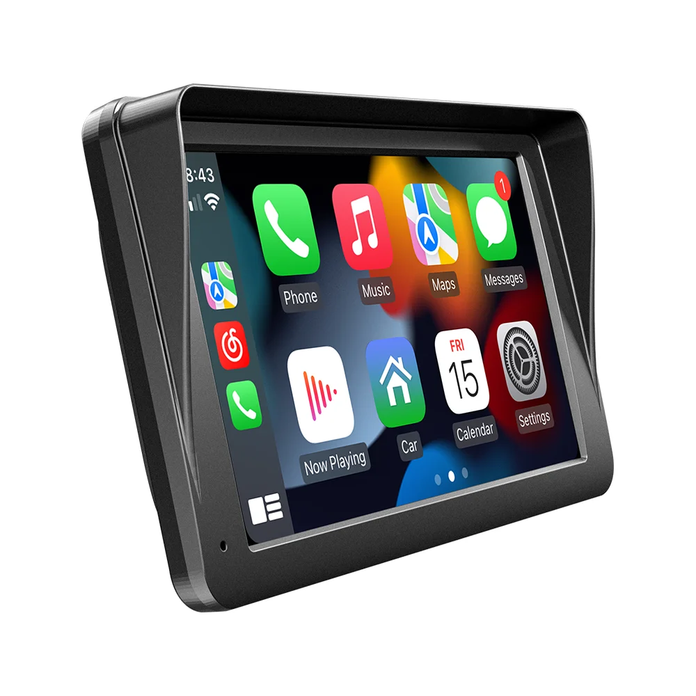 ユニバーサル7インチ/10.26インチスクリーンCarplayカーラジオマルチメディアWIFIビデオプレーヤーワイヤレスCarplayスクリーン（AppleまたはAndroid対応）