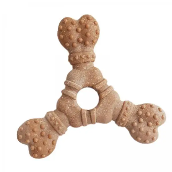 Interactive Dog Toothbrush Stick Chew Toy Food Grade Tough Bone Shape for Indoor Training Play Interactive Dog Toothbrush Stick Chew Toy Food Grade Tough Bone Shape for Indoor Training Play