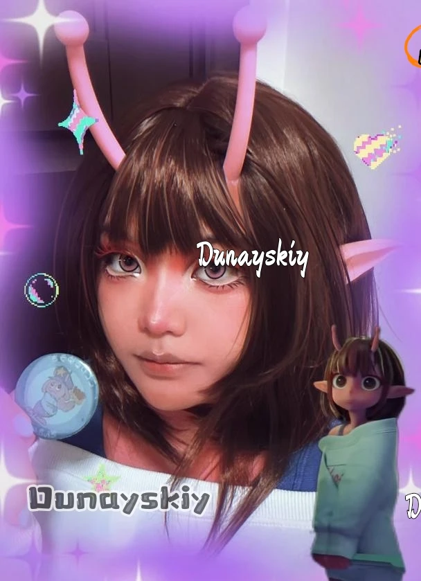 Disfraz de Cosplay de Chiharu de Milky Subway The Galactic Limited Express, con Hombros Descubiertos e Ilusión, aBcBC@ Personaje de Anime y Videojuegos