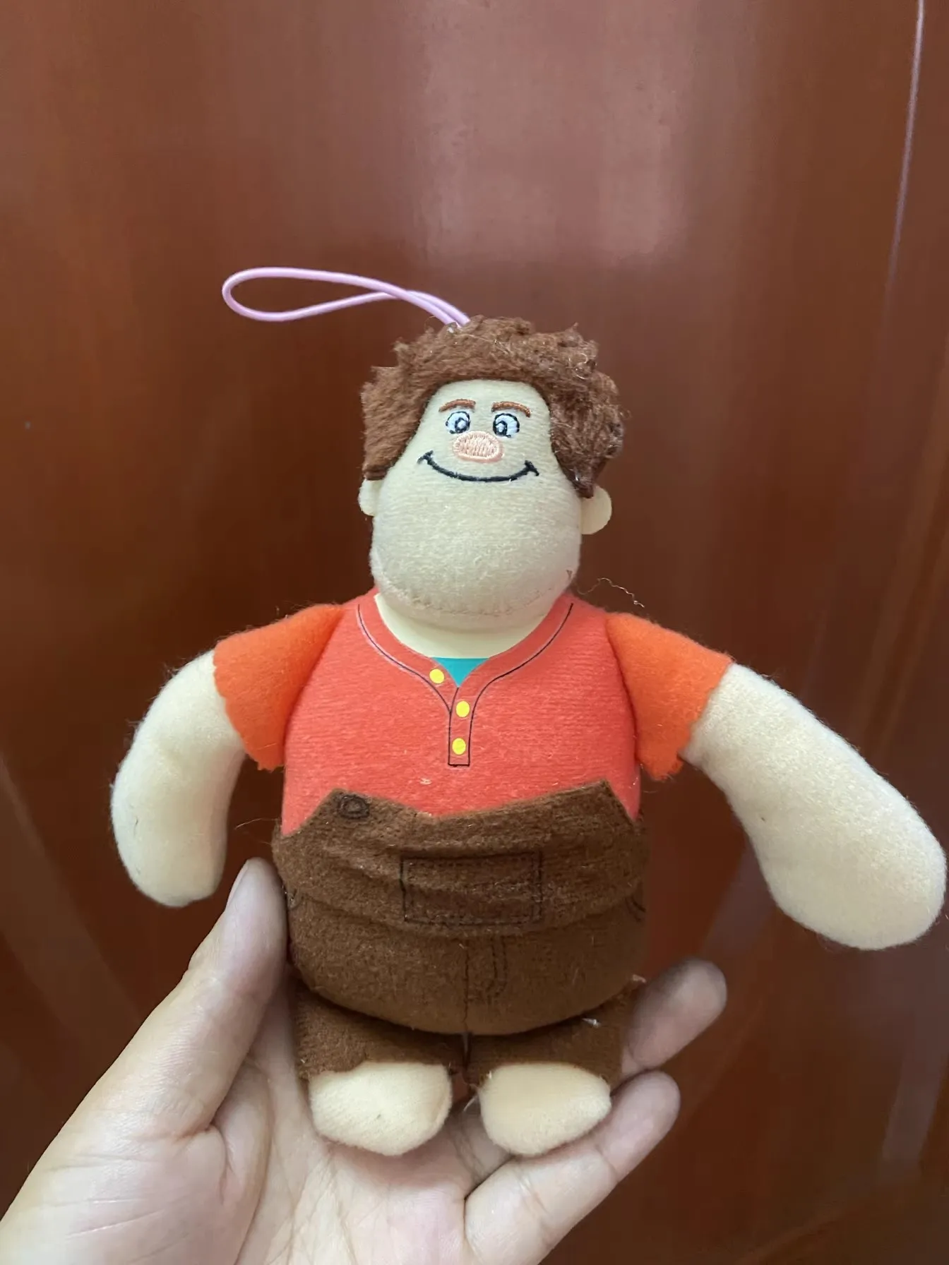 

New Kawaii Movie Ralph Plush Keychain Kids Stuffed Toys Small Pendant For Children