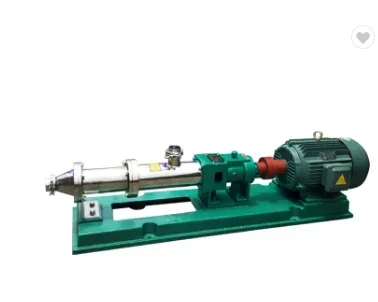 High Sanitary Single Screw Pump Stainless Steel Electric 2hp High Pressure for High Viscosity Fluid motor Customizable