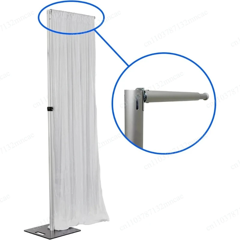 Slip On Drape Support Clips for Backdrop Stand Pipe and Drape Frame Kit
