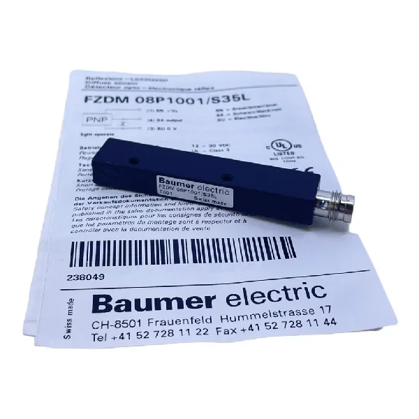 New Fzdm08p1001s35l Reflection Light Sensors 10  30v 42ma Hellschaltung Brand New Original Spot Plc