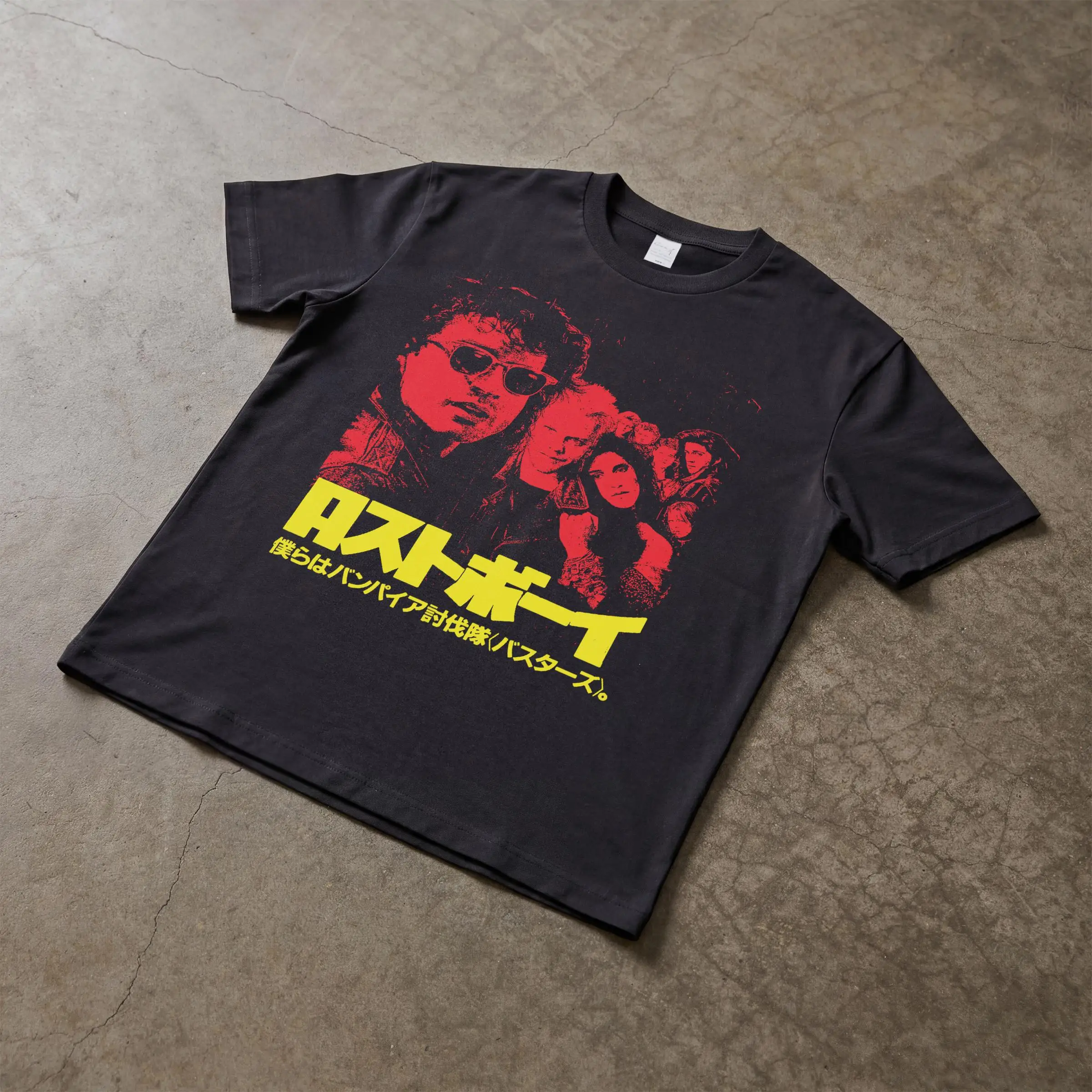 2026 Movie Inspired Pattern T-shirt, 80s Vampire Boy Japanese Men's and Women's Same Pure Cotton Outdoor Sports T-shirt