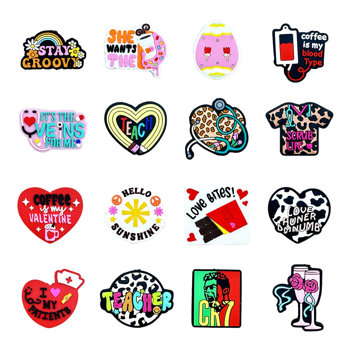 

Силиконовые бусины, 10 шт., модные бусины с мультяшными персонажами, пищевые, для прорезывания зубов, для детских поделок, бусины для ручек, цепочек для сосок, аксессуары для украшений