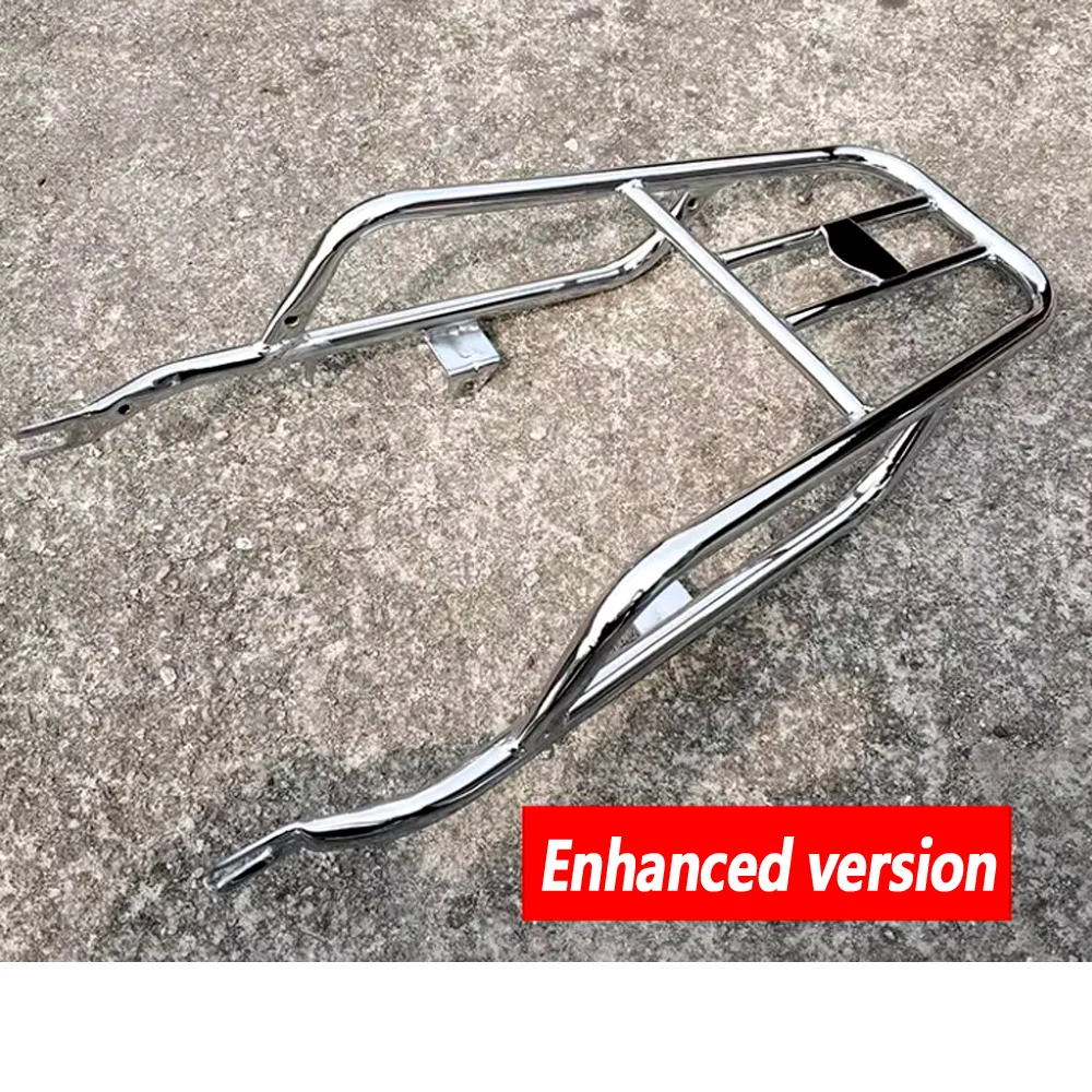 

GN125 luggage rack retro modification For Suzuki GN125 HaoJue125 HJ125-8 little prince tail wing handle rear armrest tailstock