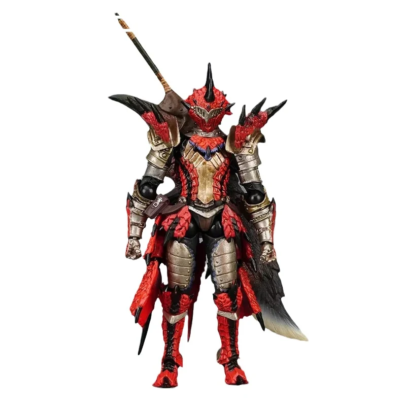 Figurka kolekcjonerska Monster Hunter Series Saber Knight Ultra Mobile Model Toy, styl Mountain Mouth, Smok Thunder Wolf