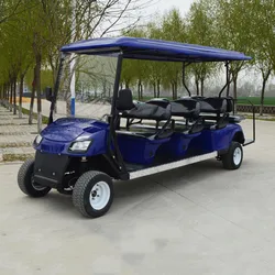 Best Price Lithium Battery Golf Cart 72V Popular New Electric Golf Petrol Car Powered 4 6 Seater Off-Road ATV Electric Golf Cart