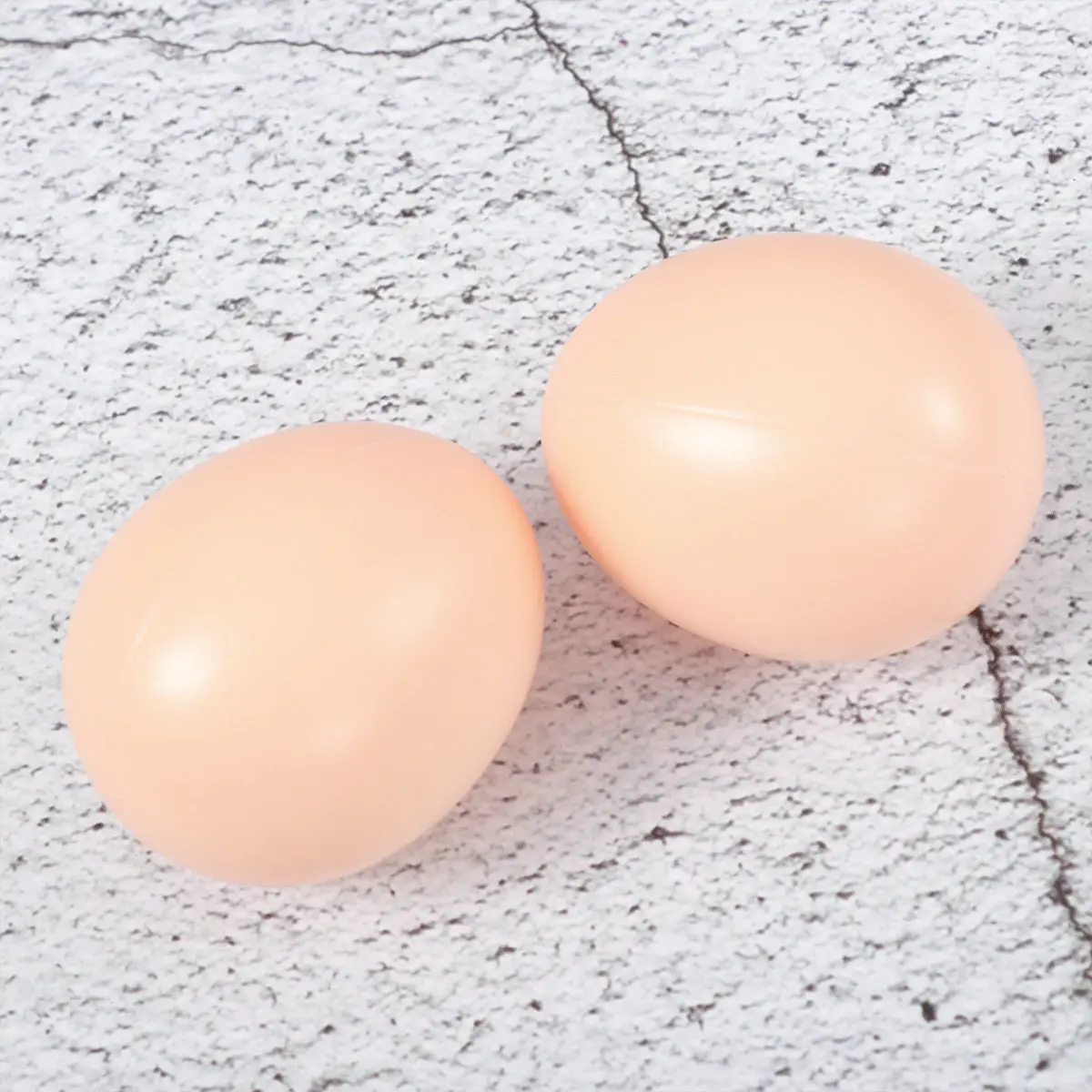 

30Pcs Premium Imitation Plastic Eggs Highly Detailed Lifelike Appearance Safe Material for Painting Practice DIY Decoration