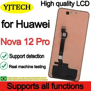 Bilashmart Original 120Hz LTPO OLED 6.76'' Replacement Huawei Nova 12 Pro ADA AL00 LCD Display Touch Screen