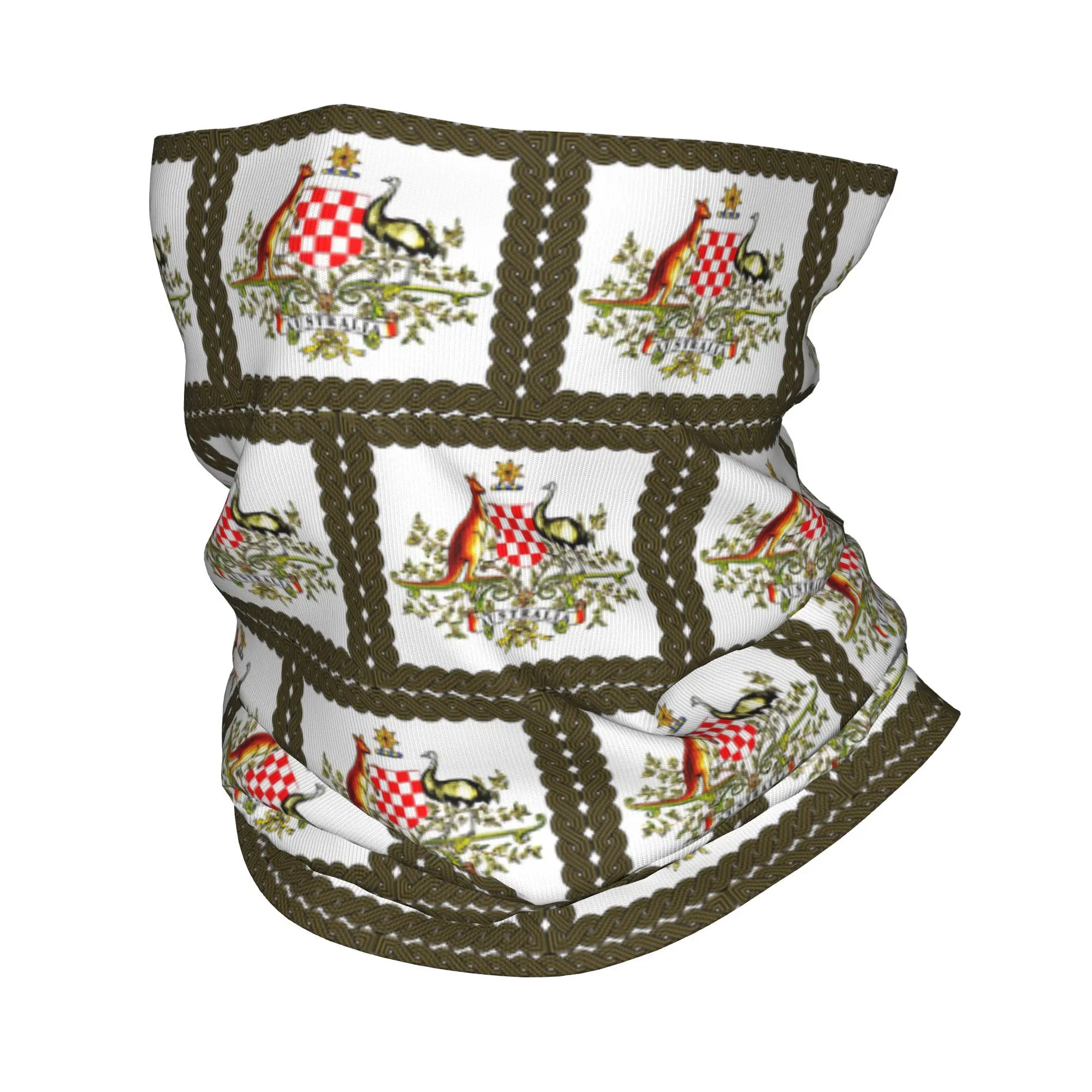 

Croatian and Australian Connection Bandana Neck Cover Wrap Mask Scarf Cycling Scarf Hiking Fishing For Men Women Adult Washable