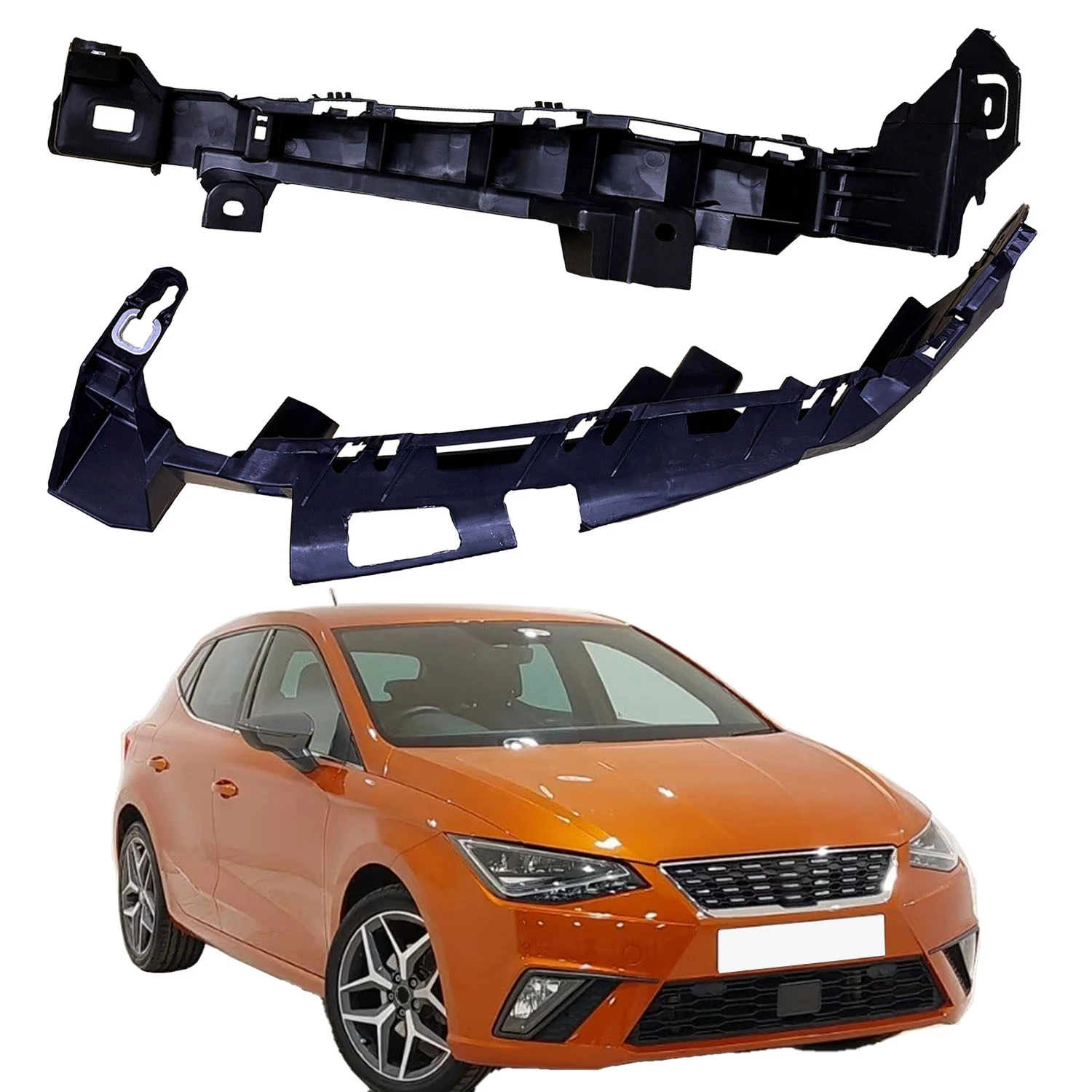 Left&Right Front Headlight Lower Mount Bracket Headlamp Holder Support for Seat Ibiza 2018 2019 2020 2021 2022 6F0807571/572