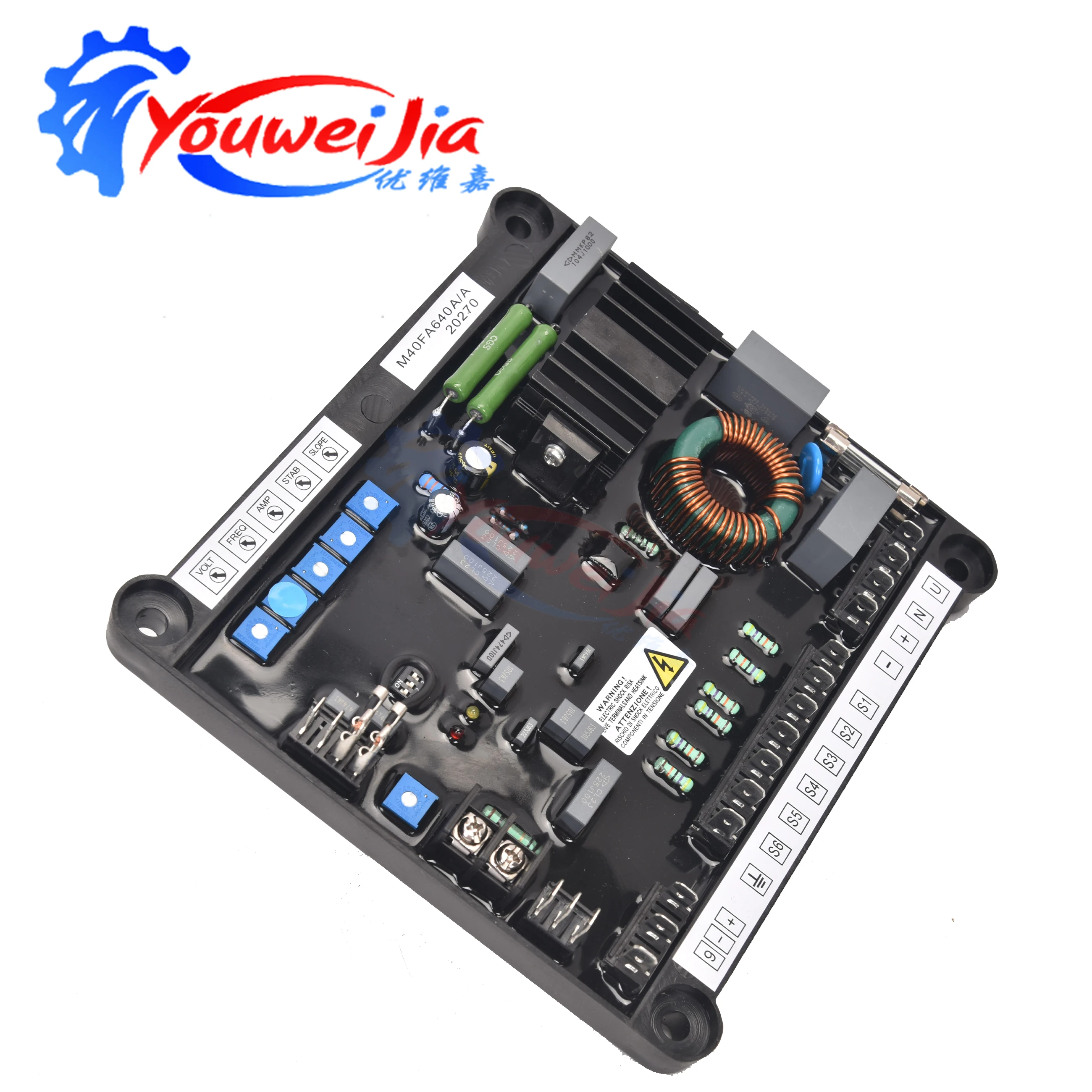 Marilli M40FA640 AVR Automatic Voltage Stabilizer Control Module for Generator Set Generator Accessories