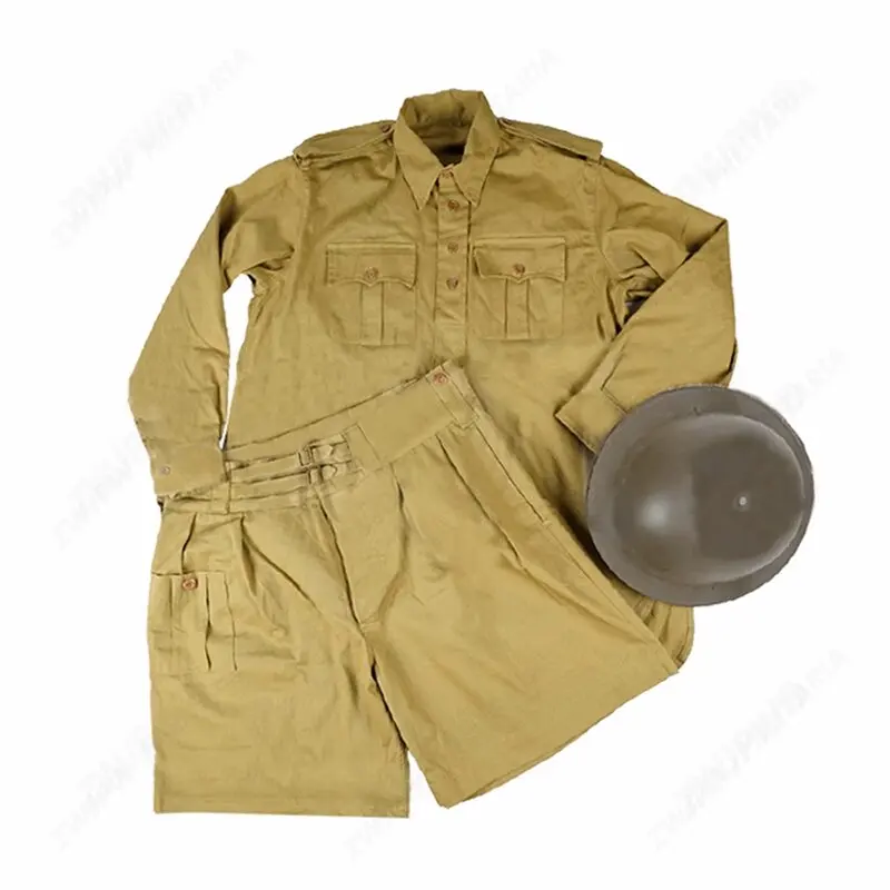 WW2 CHINESE EXPEDITIONARY FORCE UNIFORM UK P37 UNIFORM SUMMER COAT AND PANTS SET