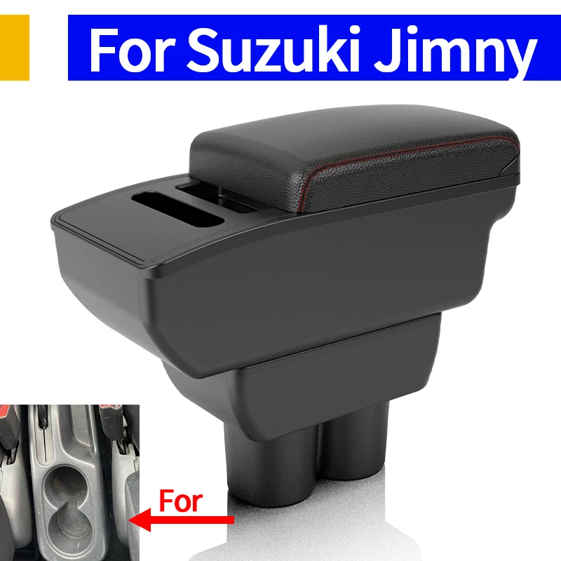 

Для Suzuki Jimny подлокотник Suzuki Jimny JB23 JB43 автомобильный подлокотник 1999-2017 модернизированные детали ящик для хранения подлокотников автомобильные аксессуары