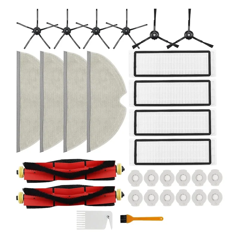 Piezas de repuesto para Robot aspirador S6 Pure, S6, E4, S4 Max, S6 MaxV, S5, S5 Max, S4, E20 E25 E35 S50