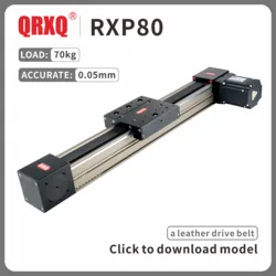 RXP80 Precision Linear Guide Electric Slide Including Stepper Motor Horizontal Load 60kg 3D Printer Accessories Grinder Rail