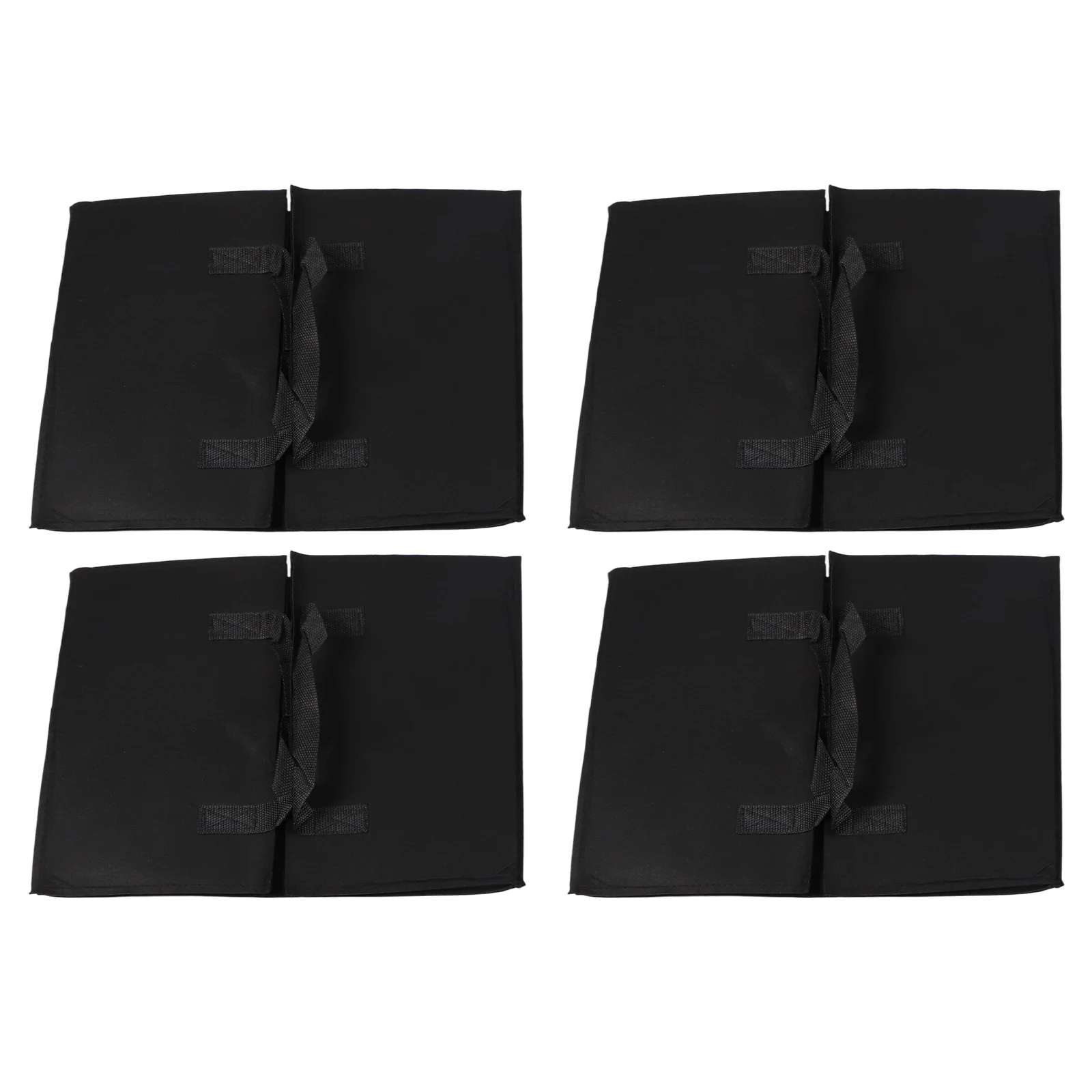 4Pcs Breathable NonWoven Planting Bags for Vegetables Designed for Convenient Transplanting and Healthy Plant Growth