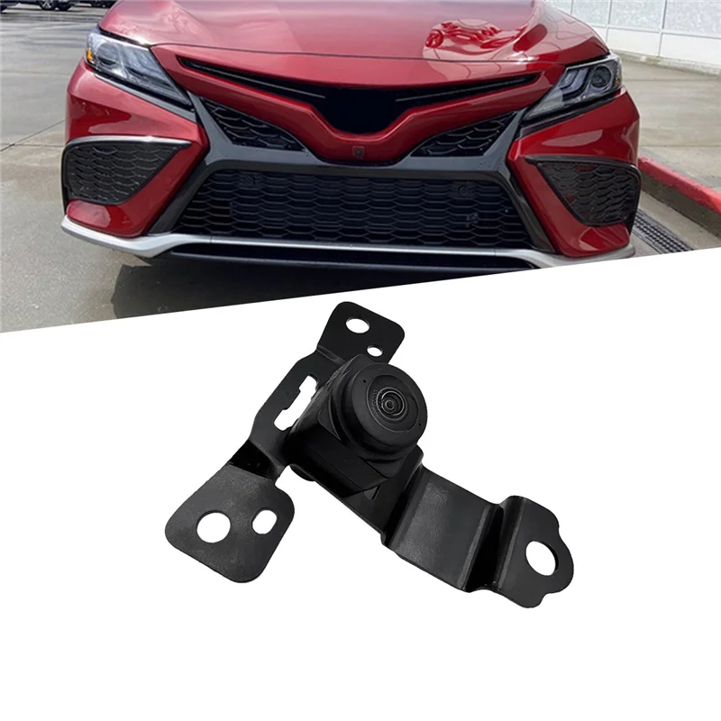 Caméra de stationnement montée sur calandre, vue de face, Toyota Camry, 2.5L, 3.5L, 86790-06210, parc, 2020-2022