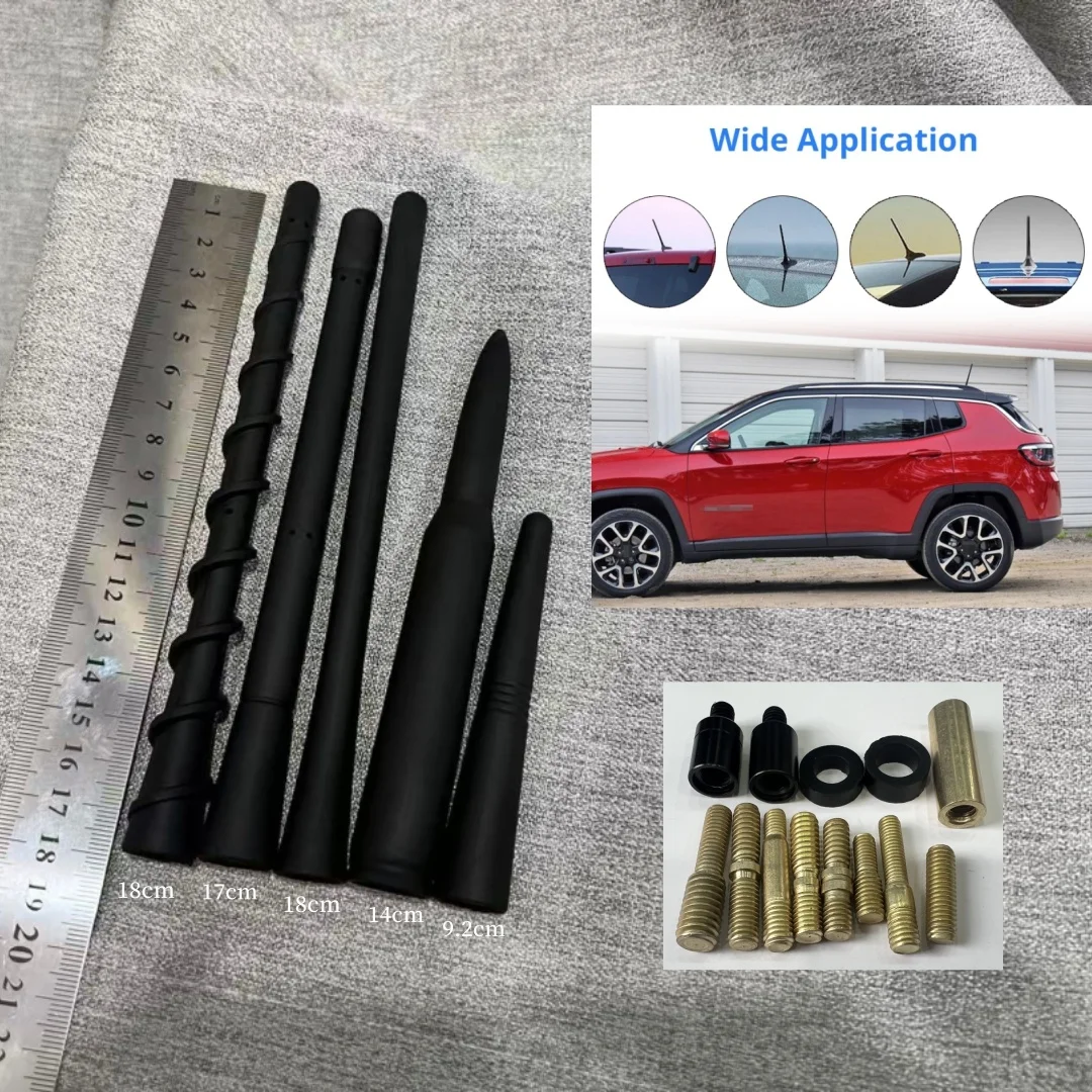 

Replacement of AM/FM signal hose antenna for threaded bullet antenna of automobile external parts with 5G dual-frequency radio