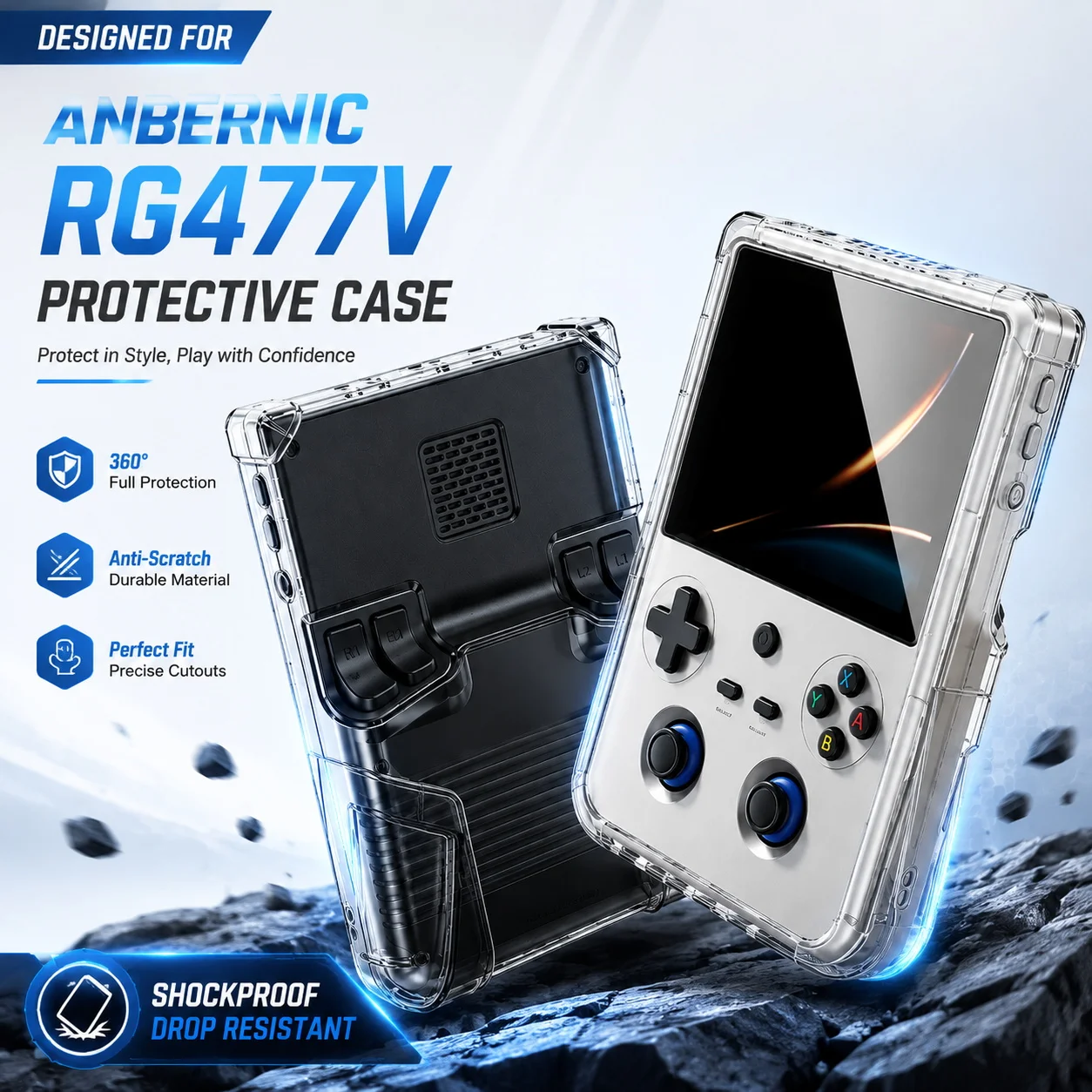 Gaming Console Anbernic - Für ANBERNIC RG477V Spielkonsole Transparente Weiche