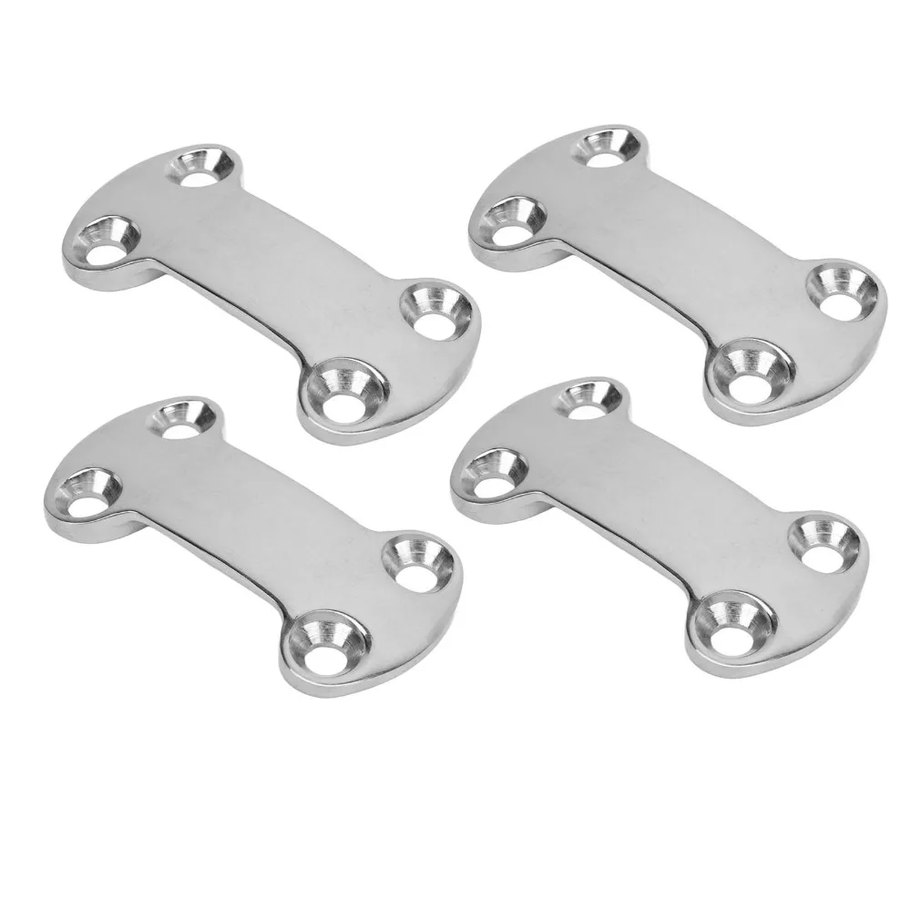 Placas de anclaje y herrajes de acero inoxidable para embarcaciones