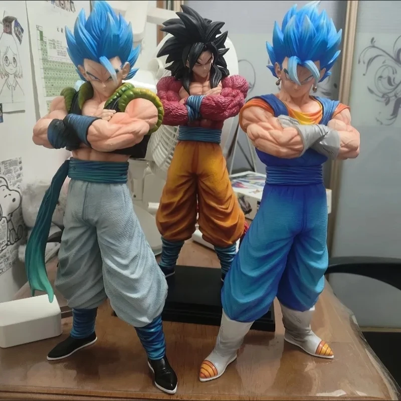 

JT toy Dragon Ball Anime Toy Double King Statue Son Goku Vegeta Iv Handmade Gk Statue Collection Customized Model Gift