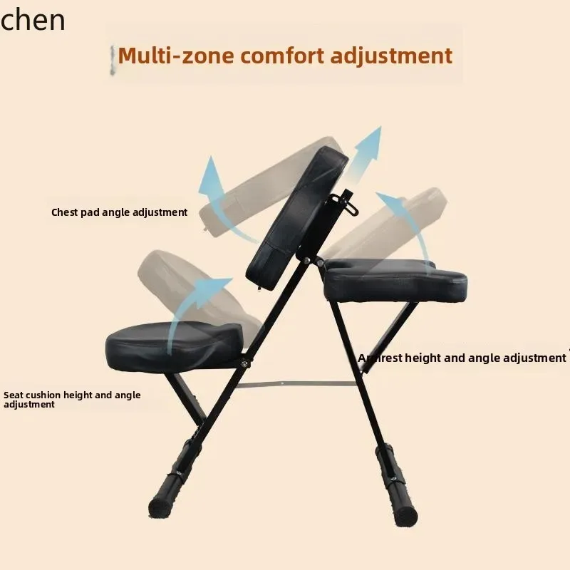 I-20 Foldable Multifunctional Outdoor Massage Chair For Street Vending, Tattoo Chairs, And Special Therapy Chairs