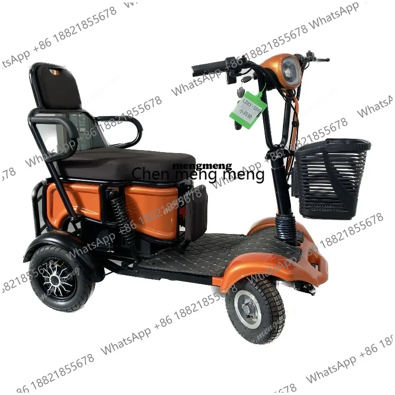 

2024 Hot-selling 3 Wheel Bike Electric Scooter Four Wheeled Electric Bike Scooter 4 Wheel for Adult Use