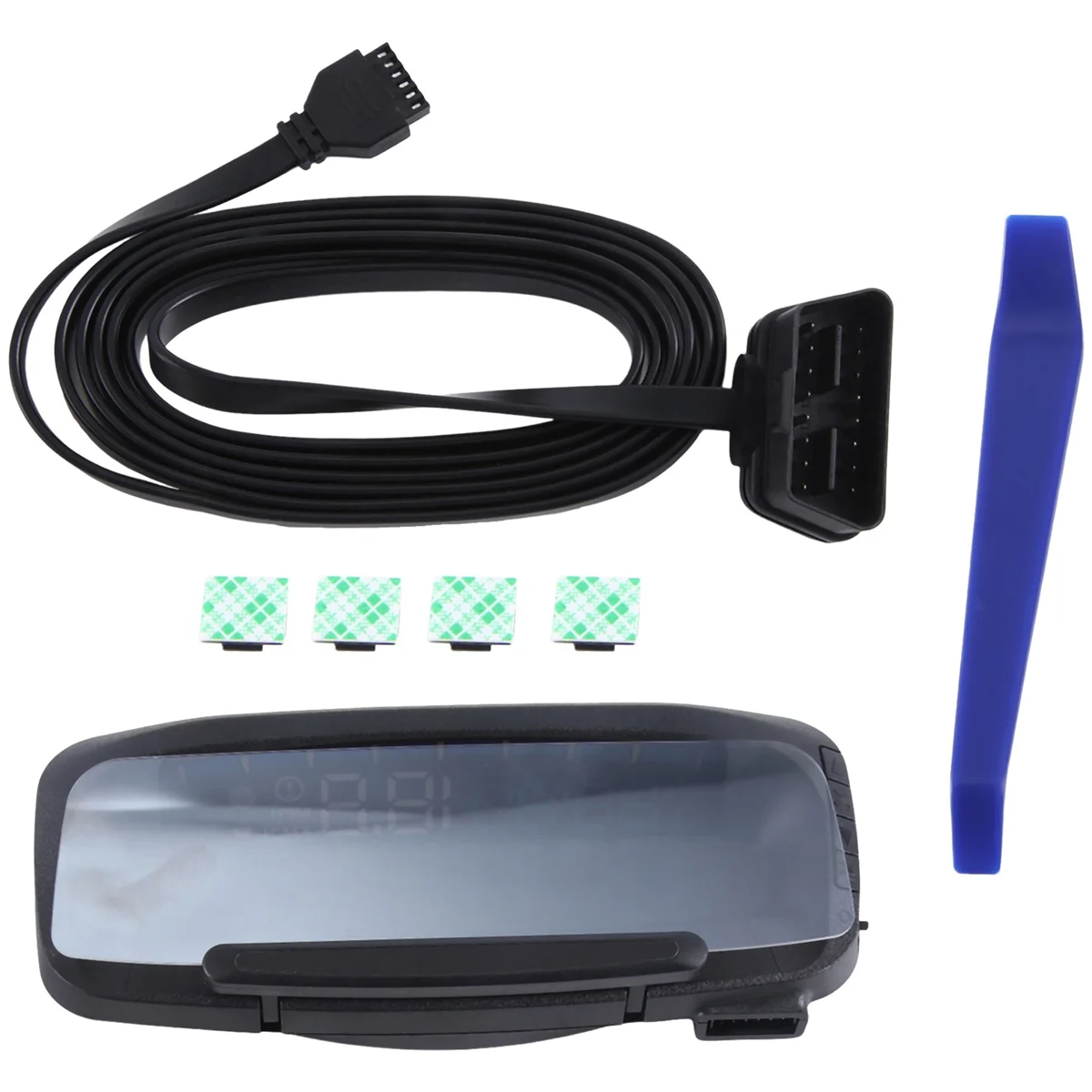 Car Head-Up Display Car HUD Universal OBD2 GPS Speedometer Odometer As Shown