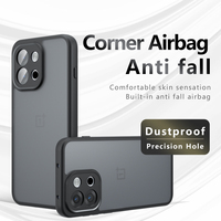 Airbag Super Protection Soft TPU+PC Clear Matte Back Cover For OnePlus 13T OnePlus13T 5G Phone Case