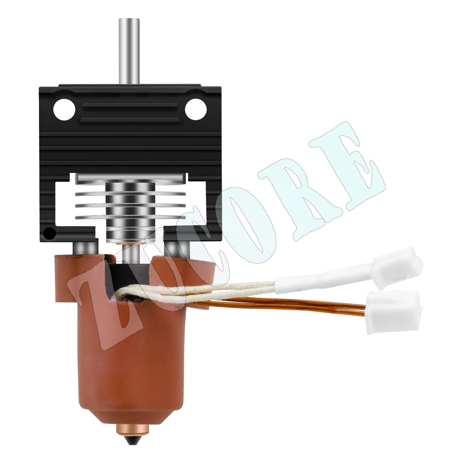 

3D Printer Accessories K1C K1 MAX Integrated Nozzle Hot End Kit Print Head with Radiator