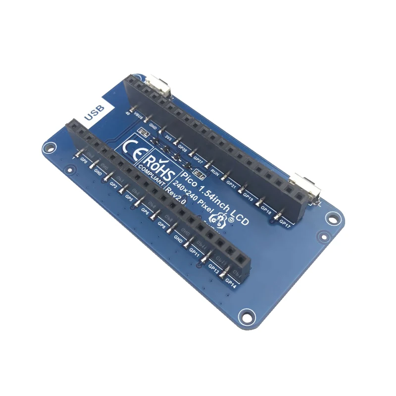 1.54 cal LCD 240 × 240 IPS 1.54 cal ekran wyświetlacza dla Raspberry Pi Pico klucze Gamepad układ