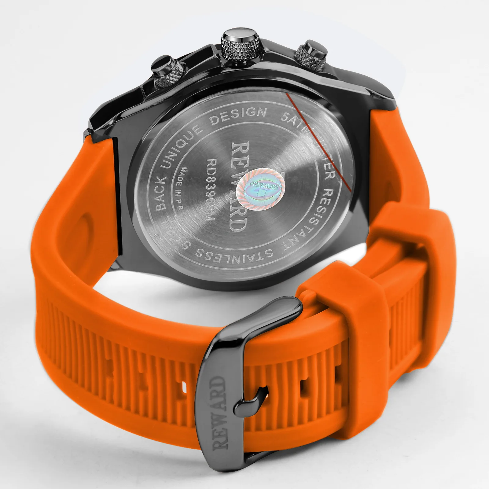 Orologio da uomo Nastro in silicone delicato sulla pelle Orologio sportivo da uomo multifunzionale W atch, orologio da uomo alla moda multifunzionale