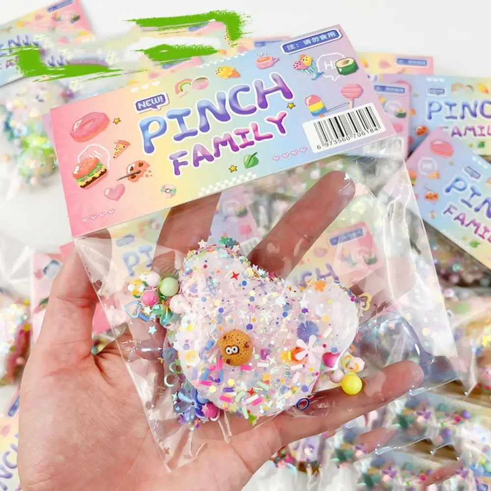 Cute Plush Plush Cat Paw Squeeze Cat Paw Waffle Squeeze Waffles Toy Slow Rebound Soft Food Pinch Music Toys Children Toys