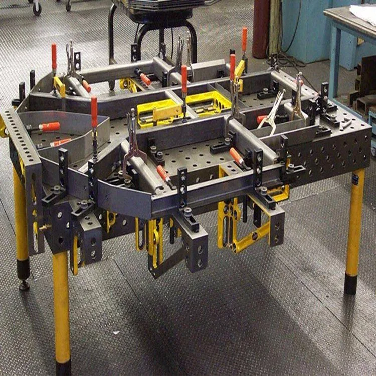 Cast iron 3D flexible welding platform