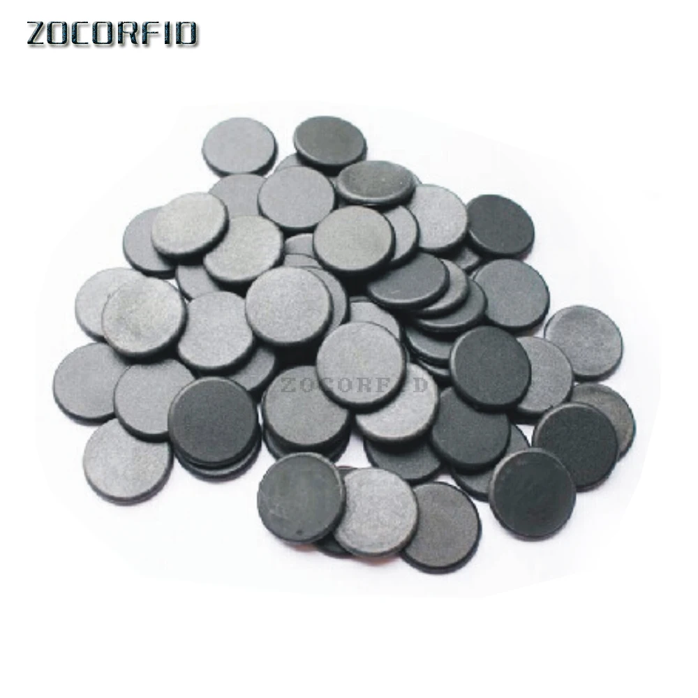 10pcs/lot PPS Rfid Laundry Tag D20 mm 125khz TK4100 EM coin IP68 Waterproof  High Temperature Resistance