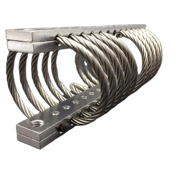Gran oferta, cámara electrónica integrada, estabilizador de Dron, Control de vibración y ruido, JGX-0320D-17A, aislador de cuerda de alambre de acero inoxidable