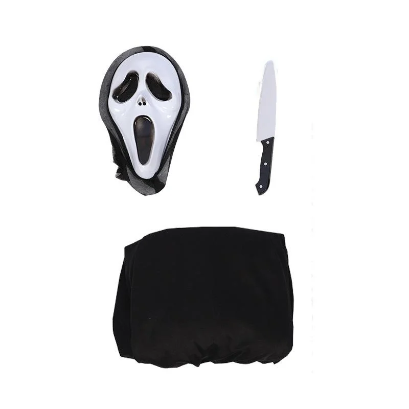 

Scr Horror Cosplay Costume loween Movie Tiller Death God Outfit Mask Accory in Sto Ghostface Killer Brand
