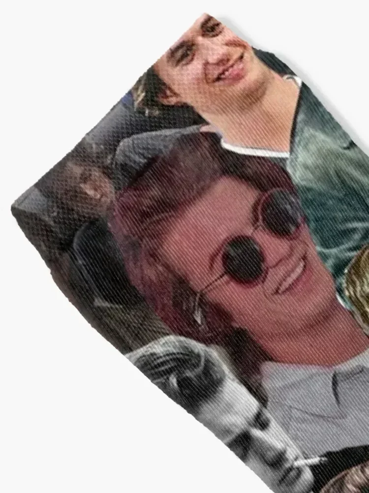 جوارب جو كيري كولاج مضغوطة هدايا الشتاء للعام الجديد جوارب صيفية للرجال والنساء