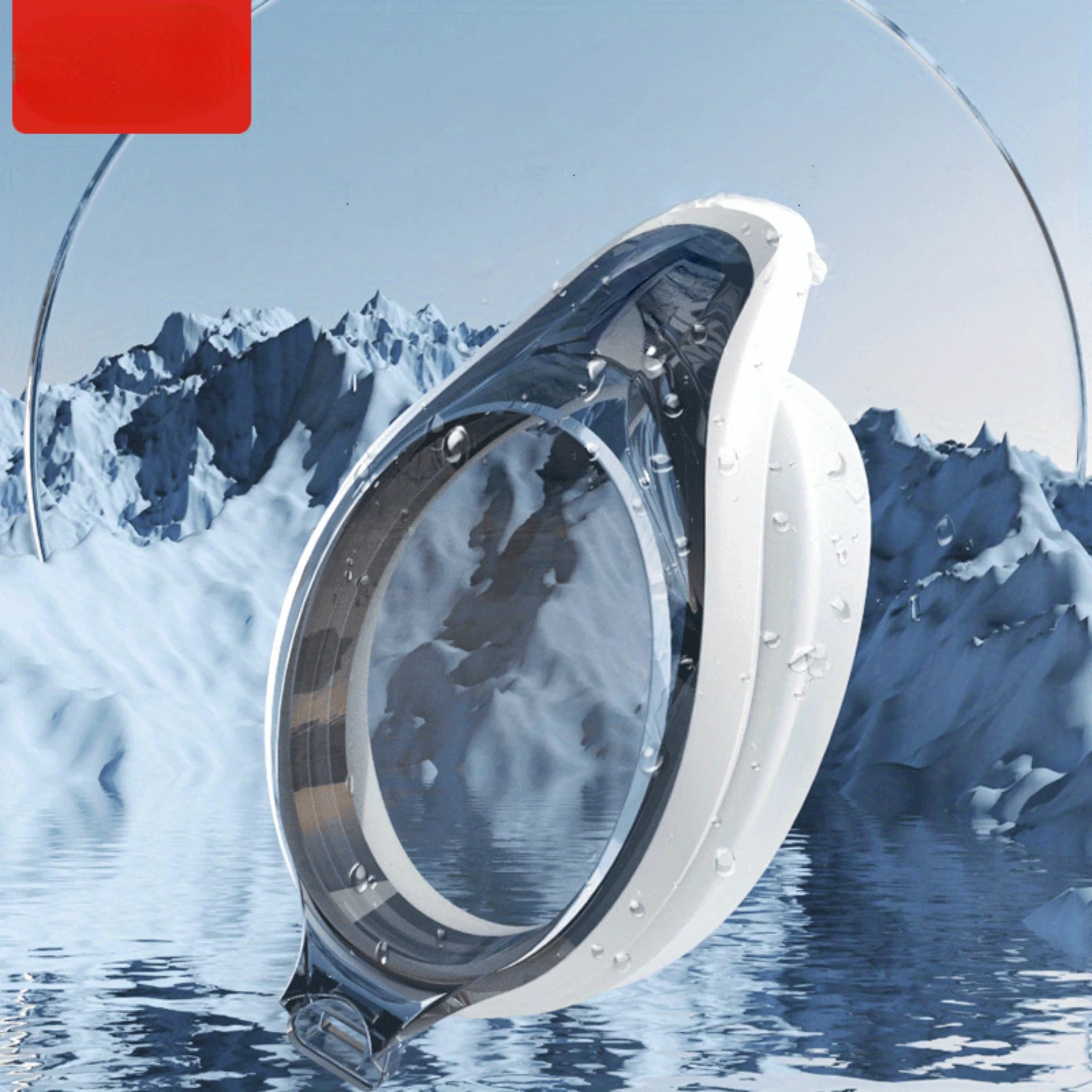 Performance Swim Goggles - Crystal Clear Vision & Secure Fit - Anti-Fog, UV Protection - Competitive & Recreational Swimming