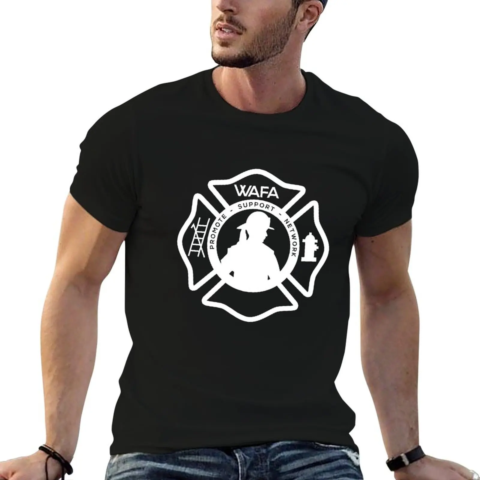 WAFA Maltese Cross T-Shirt Louboutins funny gifts designer t shirt men