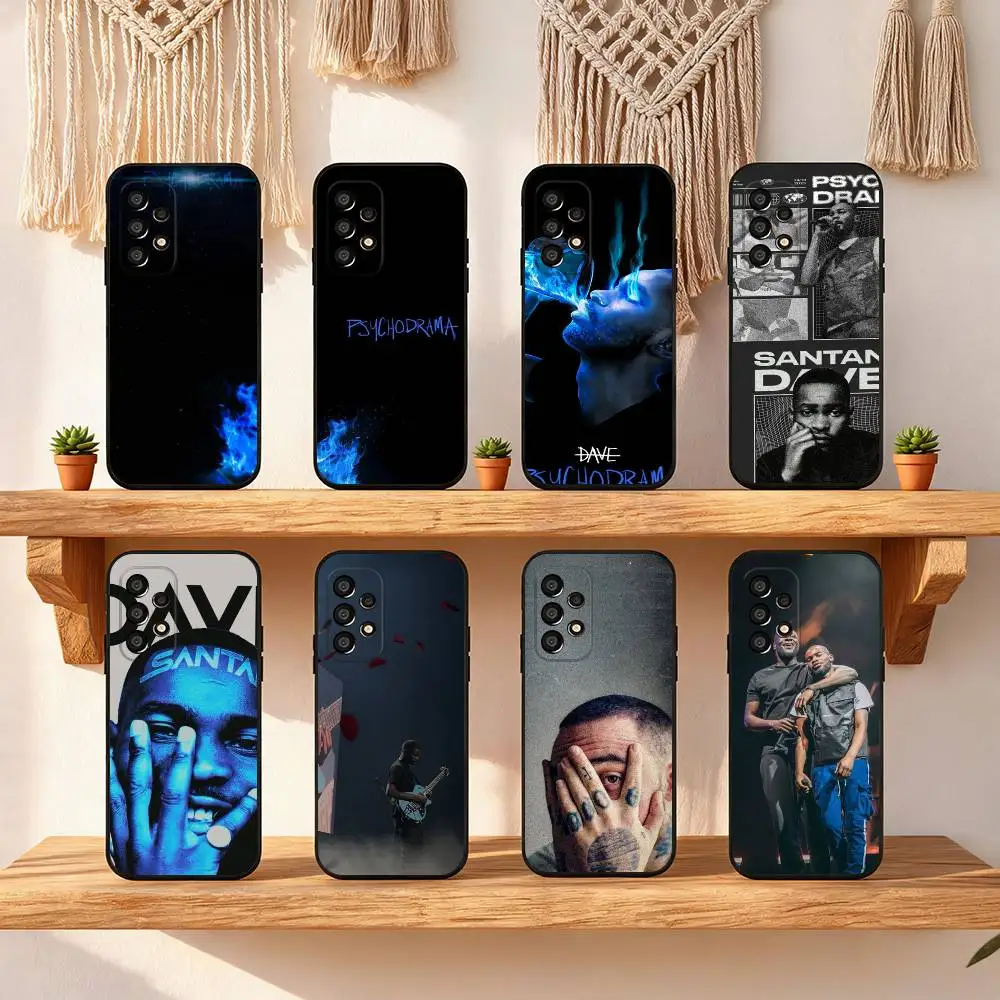 Dave Rapper Phone Case For Samsung Galaxy S25 FE S24 S23 S22 S21 S20 S10 S10E Ultra Plus FE Note 20 Ultra Plus