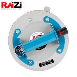 Raizi 8 inch Vacuum Suction Cup with Handle Heavy Duty Lifter for Tile Glass Granite Manual Lifting  Lifter Sucker