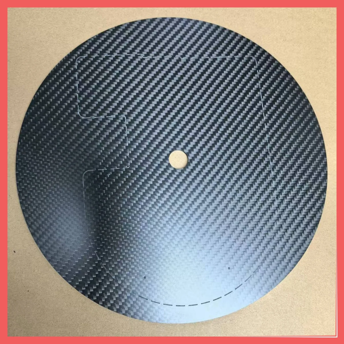 Elaborazione del taglio della piastra in lamiera di fibra di carbonio Servizio personalizzato Lavorazione CNC Parti del drone del telaio RC FPV T700