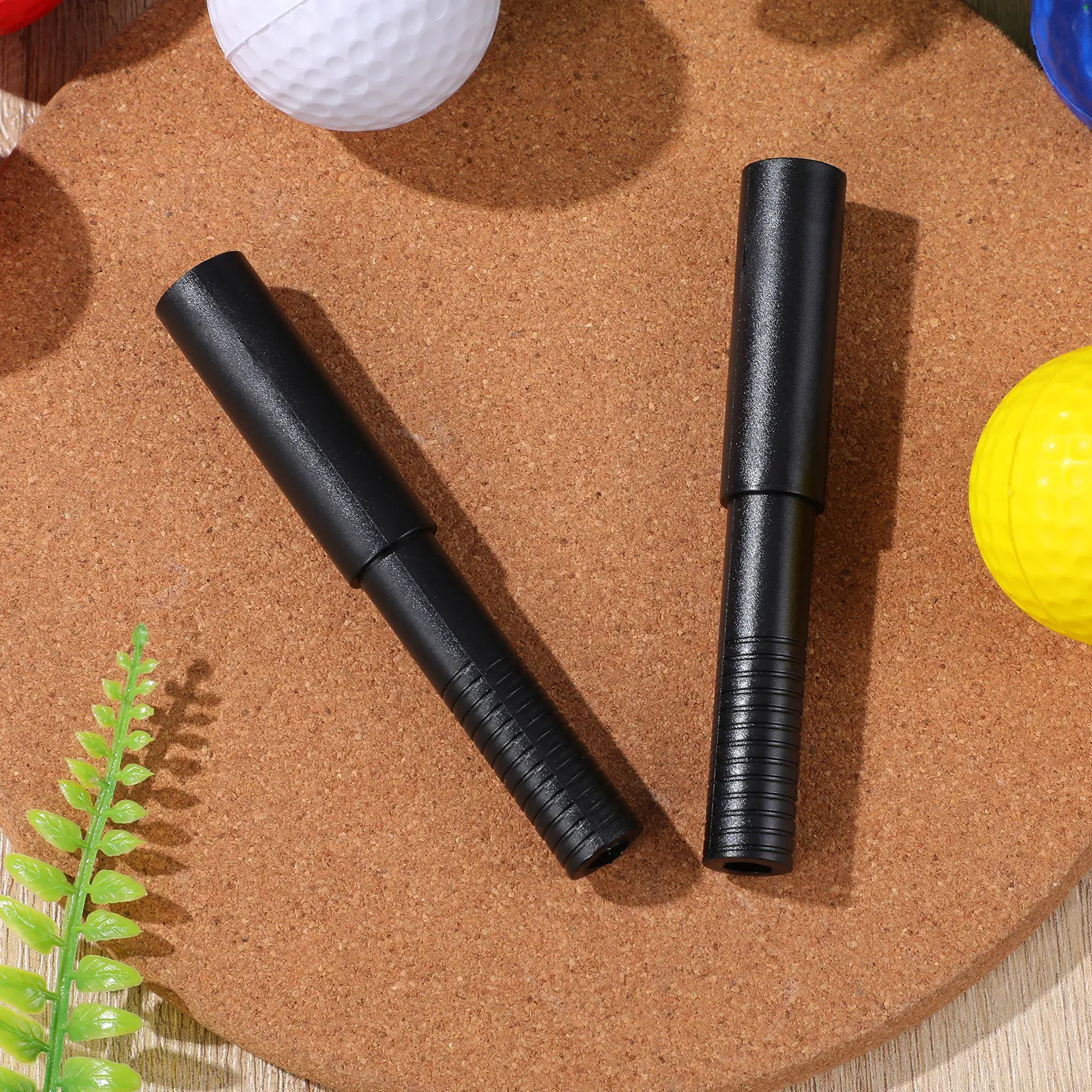 2 pcs Golf Club Shaft Extender High-Strength Pp Material Lightweight Durable Sandable Extension Rod For Shafts Golf Club Grips