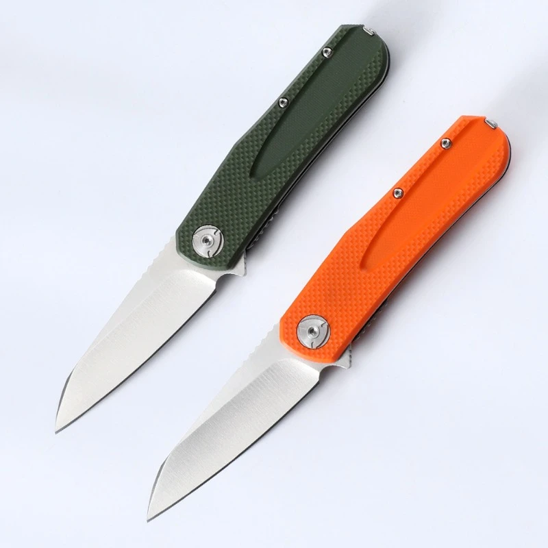 New 6535 Outdoor Camping Pocket Folding Knife 8cr13 Blade G10 Handle Survival Tactical Hunting Fruit Utility Knives EDC Tools