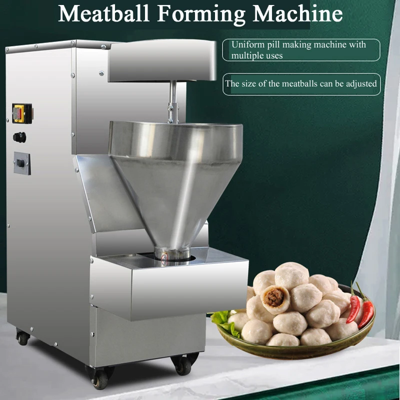 

Automatic Industrial Meat Ball Forming Rolling Electric Making Meatball Production Maker Machine