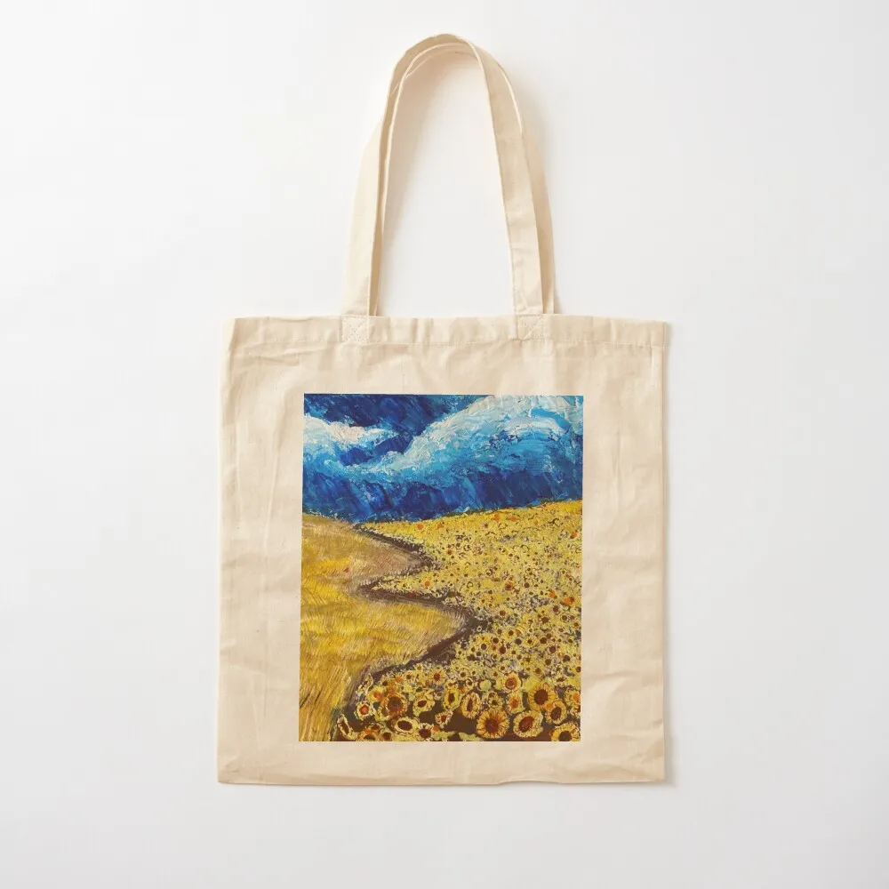 Sunflowers & Wheat Tote Bag Shopper Women's handbag tote bag women