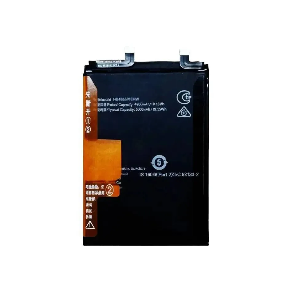 For Huawei Honor 90 Rea-AN00 90Pro Rep-AN00 Stable Power Supply HB486591EHW Mobile Phone Battery 5000Mah